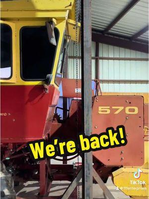 We’re back! #selfpropelled #project #baler #custom #newholland 