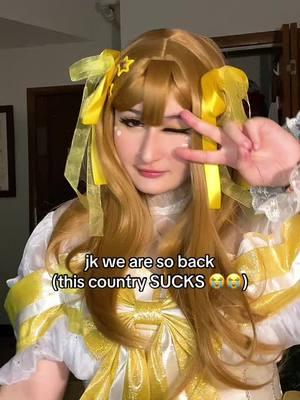 this is literally a joke at this point i cannot 😭 i kinda saw this coming, tldr is trump sucks  anyway may try to finally make some new content now that i can make silly dance vids again #lovelivecosplay#cosplayidol#hanamarukunikida#hanamarucosplay#hanamarukunikidacosplay