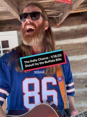 🎤 Welcome to The Daily Chorus Today’s chorus: “Shout!” by the Buffalo Bills – because it’s game day, and the Bills are taking on the Ravens. I’m rocking my Dalton Kincaid #86 jersey for this one. If you want the Bills to win, share this video—it can’t hurt! Let’s go, Bills Mafia! 🦬 #TheDailyChorus #Shout #GoBills #BillsMafia #DaltonKincaid #BigChorusEnergy #GameDayVibes #SingerSongwriter #RawVocals @Buffalo Bills @Dalton Kincaid 