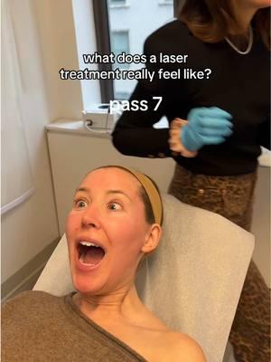 this is true for all 8 passes! (but i only get 4 passes and feel nothing i promise) 😬🫶🏻 . #fraxel #fraxeldual #laser #lasertreatment #laserresurfacing #skin #skincare #skinhealth #glowyskin #dewyskin #beauty #beautytreatment #beautytrends #viral #viralvideos #comedy #comedian #humor #funny #fraxel #fraxellaser #dermatologist 