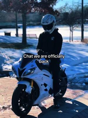 Welcome back everybody #toxicbiker #sportbike #motorcycle #foryoupage #bikehub #yamahar6 #fyp 