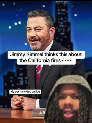 jimmy Kimmel live #california #fires #wildfires #jimmykimmel #fyp #fypシ #foryou #foryoupage #greenscreenvideo #greenscreen 