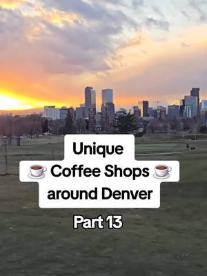 Back at it with some more unique places to get your morning joe around Denver! ☕️ #Denver #coffee #coffeeshop #coffeehouse #denverfoodscene #denverfoodie #coloradocheck #coloradan #colorado 