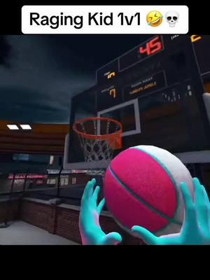 watch till the end 😂😂 #fyp #foryou #gymclassvr #virtualreality #basketball #vr #vrbasketball #funnyvideo #trending 