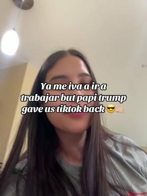 Papi Trump for the win 💪🏼❤️ #fyp #parati #papitrump #tiktokisback #tiktokban #shesback #trump2025 