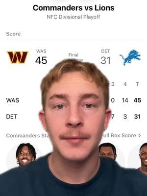 #greenscreen Nothing ever happens, except for this game #commanders #jaydendaniels #lions #detroitlions #jaredgoff #dancampbell #benjohnson #lefthandup #raisehail 