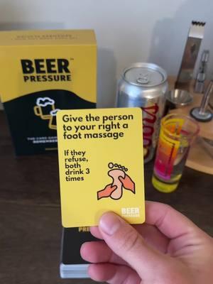 The card game you won’t remember playing🍻 #partyideas #beerpressuregame #drinkinggamesss #giftideas 