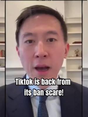 shou zi chew ceo of tiktok had this to say about tiktok and thanks to president for the help! #tiktokers #chisme #chismetok #chismesito #chismes #chismes #chismosa #chismosa #chismosos #mexicantiktok 