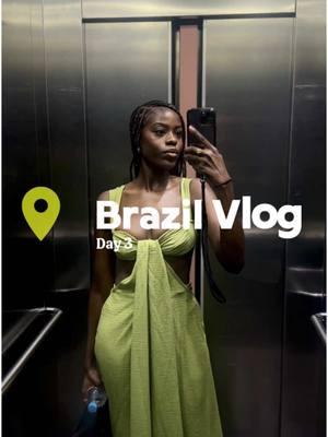 Brazil Vlog: Day 3 - I was literally in the process of uploading this last night as TikTok was getting banned 😂 but enjoy #brazil #stealmyitinerary #fyp #solotravel #blacksolotraveler #traveltiktok #adayinmylife #travelwithme 