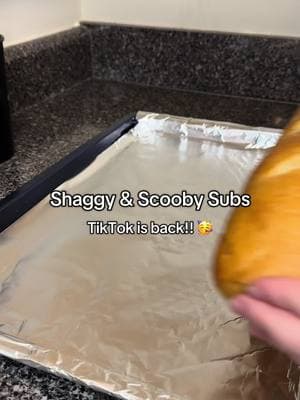 TikTok is back!! YouTube linked in bio. ❤️ #fyp #fypシ #cooking #scoobydoo #subsandwiches #shaggy #tiktokban #subscribetomyyoutbechanel #VNVideoEditor 