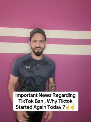 Important News Regarding  TikTok Ban , Why Tiktok  Started Again Today ?🤞#tiktokban #tiktokbannews #punjabinews #foryoupage #fyp 