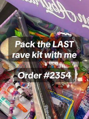 Come pack the last EVER rave kit order with me, here on tiktok 🥺 Todays order is for @Katie from AZ 🩷💛 I hope you love your order babes 🥳 and to everyone else….. Its not a goodbye, its a see you later 🫶🏻 #abstractravekits #edmtiktok #festivalseason #kandikid #rave #ravestarterkit #edm #ravetok #plurtok #plur #edmtiktok 