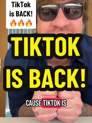 ✨WE’RE BACK BABY!✨🔥 #guywiththehair #tiktok #tiktokban #fun #funny #funnyvideos #foryou #vibes #positivevibes #new #family #friends #comedy #Love #song #trending #haha #relatable #girls #guys #viral #fyp #duet 