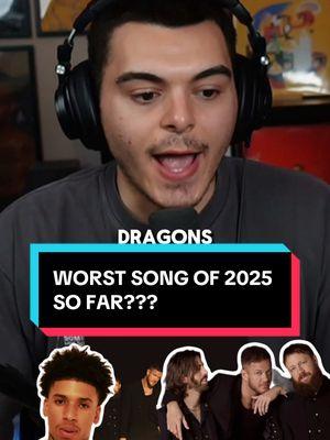 Worst Song of 2025 Already?? NLE Choppa & Imagine Dragons- Dare U (Song Reaction) #nlechoppa #imaginedragons #music #fyp