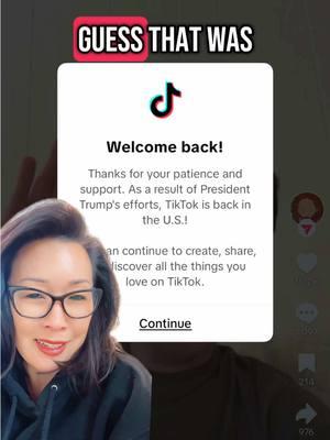 Reunited and it feels so…..good? #tiktok #tiktokban #unbanned 