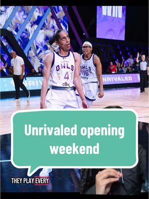 Do you like Unrivaled so far? 🏀 #WNBA #basketball #womensbasketball #unrivaled #3x3basketball #3on3basketball #tiktokban #greenscreen 