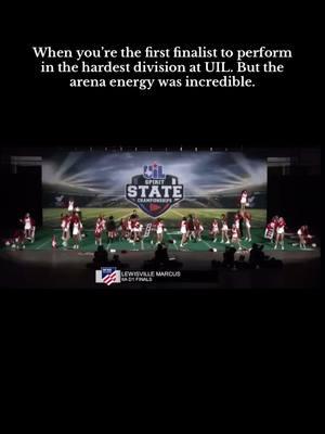 8th in state against the most talented top 20 teams in Texas. 🤩🤟🏼♥️ The 6AD1 division went crazy this year. #welovemarcus #uilstate #uilcheer #uilspirit #state #uil #texascheer #gamedaycheer