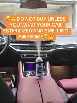 Got my car smelling awesome and sterilized for only $9.99!? Shut up and take my money! #cardeodorizer #carairfreshener #CleanTok #carcleaninghack #carcleaning #car #clean #glodway #fyp #viral #fypシ 