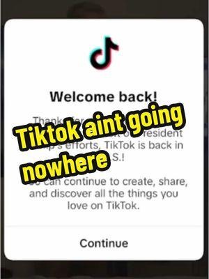 Yes I’m glad TikTok is back but. I knew it wasn’t going anywhere. But CapCut is still offline? I’ve made this on filmora btw. #tiktok #tiktokisback #baczamlp 