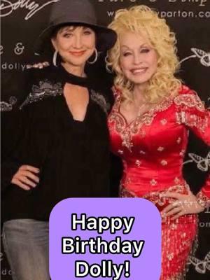 The love and admiration I have for Dolly can not be overstated. Happy Birthday to the one and only @Dolly Parton  🎂✨ I’ll never forget the time we recorded together…. 😂 #pamtillis #dollyparton #countrymusic #90sthrowback #90scountry #classiccountry #legends 