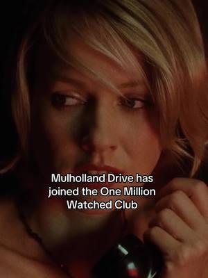 David Lynch’s Mulholland Drive has joined the One Million Watched Club 🤍 #onemillion #mulhollanddrive #davidlynch #movie #fyp #films #letterboxd #popular 