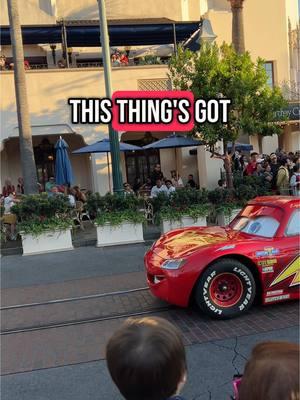 It’s the power of Kachow #lightingmcqueen #rayomcqueen #disneyland #fyp