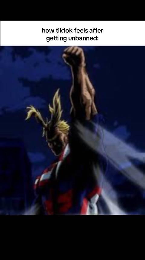 #all #might #allmight #anime #tiktok #unban #ban #myheroacademia #fyp #viral #goviral