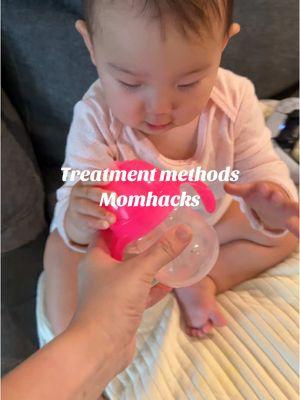 These methods help treat a child from the first signs of a cold! #momlife #momhack #firsttimemom #sick #sickkids 