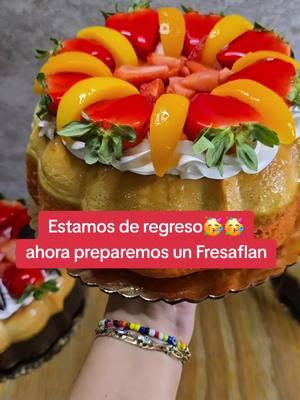 Mis otras redes FB- Betty Vlogs IG y YT Betty's Sweet Creations #bettyssweetcreations #paratii #fyp #foryoupage #flan #fresaflan🍓 #recetas #postres 