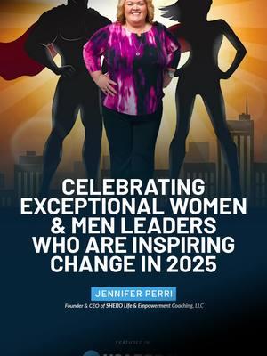 🌟 Excited to Share Some Amazing News! 🌟 I'm honored to be featured in an article just released in USA Today celebrating leaders who are making waves and redefining excellence in their industries. 🎉 It’s truly humbling to be recognized alongside such inspiring trailblazers who are shaping a brighter future and setting new standards in fields ranging from life coaching (that’s me! 🙋‍♀️) to event hosting, and more. I am beyond grateful to do work that drives meaningful change and empowers others to step into their greatness.  Here's to continuing to inspire, lead, and rise together in 2025 and beyond! 🥂✨ Read the article (see comments below) 💪 #Trailblazing2025 #WomenWhoLead #EmpoweredToInspire #LeadershipExcellence #USAFeature #VisionaryLeadership #EmpowermentJourney #MakingAnImpact #RedefiningSuccess #ShapingTheFuture #JenniferPerri  #SHEROCoaching