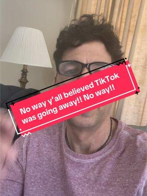 NO WAY y’all really thought this app was going away, right?!? #therockandrollrealtor #tiktok #ban #hoax #bs #nola #fyp