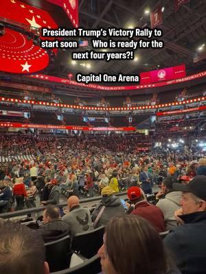 WHO IS READY? 🇺🇸 #usa #trump #trumprally #capitalonearena #victoryrally #politics #thelogandubil 