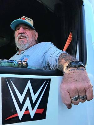 Met a truck driver for Last Call hauling WWE show equipment coast-to-coast and even Canada. 🇺🇸🇨🇦 He’s semi-retired, says the pay’s comfortable, and this is his final gig—he even got a Last Call tattoo to prove it. 🤘 Gets to say hi to wrestlers along the way! Would you take this job? 🚛💼 #WWEJobs #TruckDriverLife #RoadLife #HaulingGear #BlueCollarPride #JobTalks #WWE #wweraw #wwefan #wwetiktok #wwesmackdown #wwefans #wweuniverse #wwf #trucker #truckerlife #truckersoftiktok #truckers #truckertok #truckerslife #truckertiktok #truckerhat #truckergirl #truckerwife #trucking #truckin #truckinaround #truckinggirl #truckinlife #cdl #cdllife #cdldriver #cdltruckdriver 