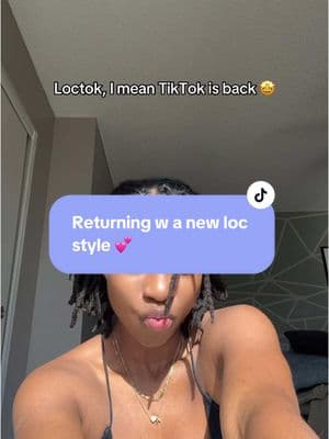 Prepare to be sick of me, again 🤣🥰 #fyp #2025 #locgang #loccommunity #womenwithlocs #locs #locd #locjourney #loctok #locgrowth #locsoftiktok #BlackTikTok 