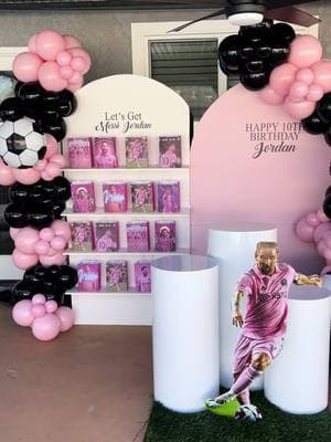 Let’s get Messi #birthday #leomessi #10 #balloongarland #backdrop #candywall#foryoupage #ontatio#fy