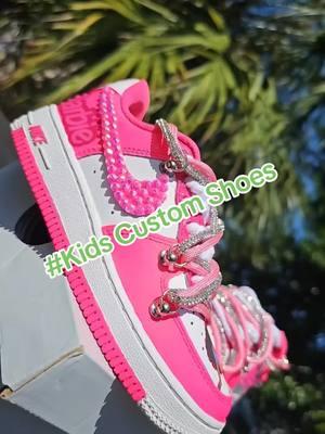 #kidscustomshoes #customforces #customconverse #welcomebacktiktok #welcomeback #jshumblekrafting #SmallBusiness 