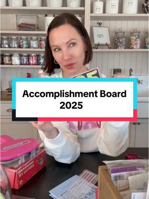 Welcome to the next chapter! Stay tuned for updates on my 2025 accomplishment board! 🎉 #returnoftiktok #tiktokban #visonboard #2025 #emilysituations #minnesotan #craftersoftiktok #scrapbooking 