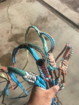 Making some calf and wooly ropes. #navajobullriding #gallupnewmexico #bullriding #cowboy #rodeolife #livin #navajo #nativecowboy #4corners #calfriding #cowboyshit #handmade #gearmaker 