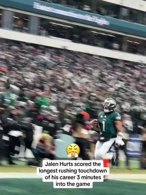 One’s got wheels #eagles #NFLPlayoffs #jalenhurts #touchdown #divisionalround 