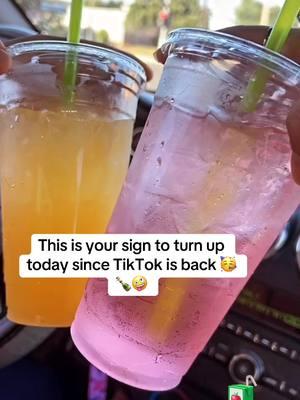 This is your sign!! 🍾🥳 #foryoupage #fyp #viral #turnup #tiktokback #shesback #canyourelate #urfaveninety7 #thisisursign 