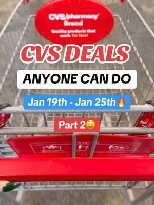 BEST CVS DEALS THIS WEEK 1/19-1/25🤑🔥🧾 #cvsdeals #cvscouponing #cvspartner #cvswelcometowellness #couponcommunity #couponforbeginners #cvsdealsthisweek #cvsbeauty #cvsfinds #cvspharmacy @CVS Pharmacy 