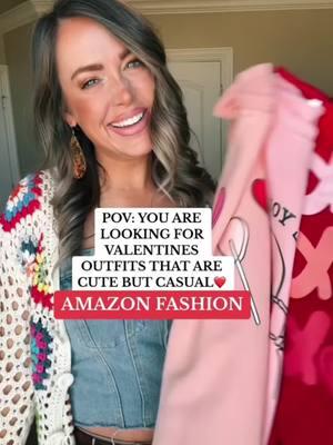 #onthisday under $20 AMAZON Valentine sweatshirts I got last year that are still super cute for this year! ❤️🥰 #amazonfashionfinds #valentinesweatshirt #vdaysweatshirts #founditonamazonfashion #leggingsoutfits #leggingsoutfit #oversizedsweatshirt #vdaystyle #valentinesdayoutfit 