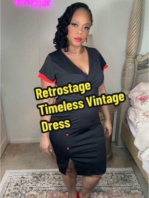 @RETRO STAGE SHOP @retrostage_us Hello ladies! I’m wearing this vintage dress in the size 14. It’s stretchy, classy, timeless and a wonderful piece to have in your closet. #retrostageofficial #retrostage #vintagedress #60sdress #dress 