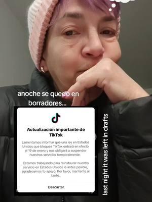 last night it was left in drafts anoche se quedó en borradores #tiktoknotevayas #yosintiktok #mewithouttiktok #tiktokusa #tiktoker 