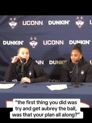 i love this team. the best teammates and friends to eachother 😭💙 #uconnwbb #paigebueckers #aubreygriffin 