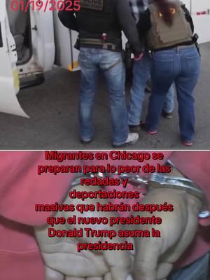 Chicago se prepara para redadas y deportaciones después que el nuevo presidente asuma su cargo en la@Presidencia #chicago #inmigrantes #redadas #latinos #alerta #paratii #fyp #notocias #zybca 