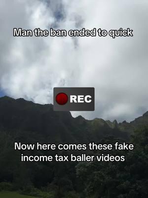 The tiktok ban should have ended after income tax season now here comes these fake the fake ballers #rockygotjokes #tiktok #tiktokban #incometax #money 