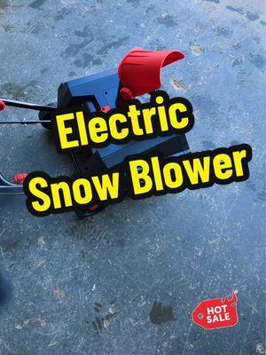 #snowblower #electricsnowblower #snowremoval #snow #snowblowing #mostloved #tiktokjumpstartsale #tiktokshopjumpstartsale #deals #clerance #TikTokShop #tiktokshopfinds #fyp 