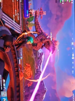 Godzilla in Fortnite is awesome! #fy #fyp #fypシ #godzilla #kong #forrnite 