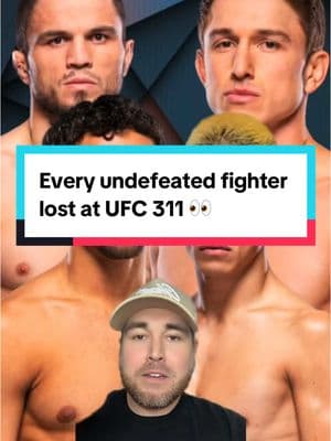 Every undefeated fighter lost at UFC 311… 🤦‍♂️ #UFC #ufc311 #umarnurmagamedov #merab #paytontalbott #mma 